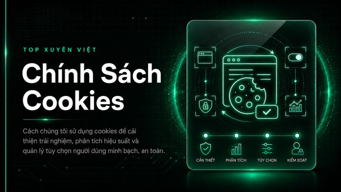 Chính sách Cookies Top Xuyên Việt