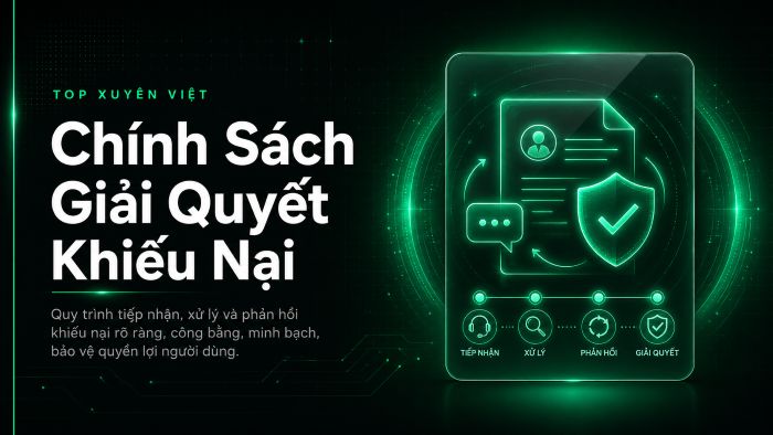 Chính sách giải quyết khiếu nại 1 Chính sách giải quyết khiếu nại