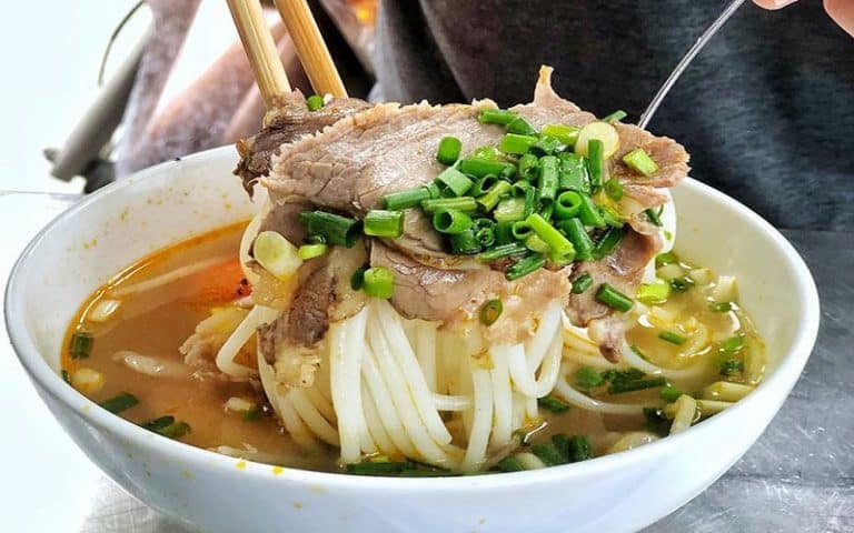 Quán bún bò ở quận 3