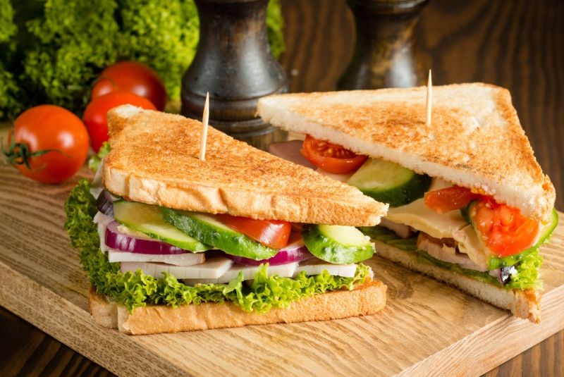 Sky Sandwich – Bánh mì sandwich, hamburger chuẩn vị