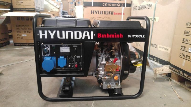 Máy phát điện gia đình của thương hiệu Hyundai