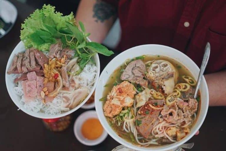 Quán bún bò ở quận 10