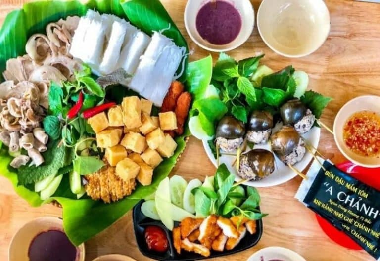 Bún đậu mắm tôm A Chảnh