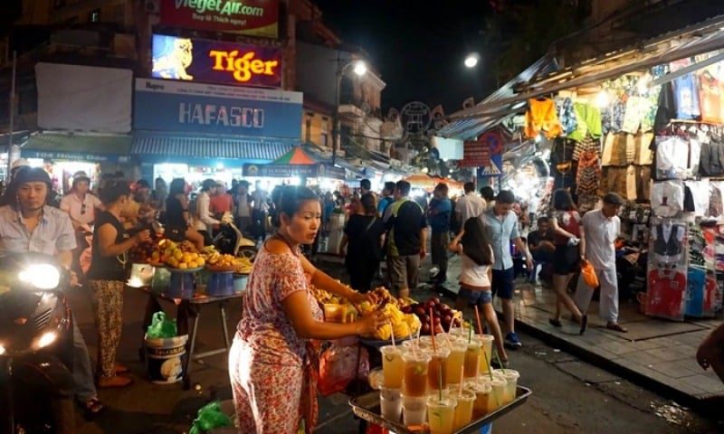 Khu chợ đêm ở Bình Dương muốn chia sẻ với các bạn đó là chợ đêm ở Mỹ Phước