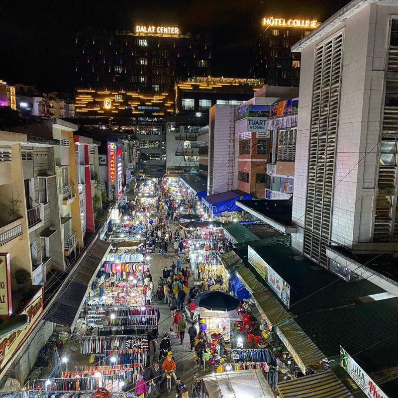 Chợ  Âm Phủ - chợ ở Đà Lạt xuyên đêm