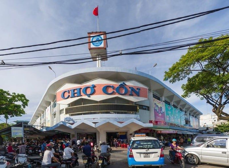 Chợ Cồn - chợ ở Đà Nẵng siêu lớn