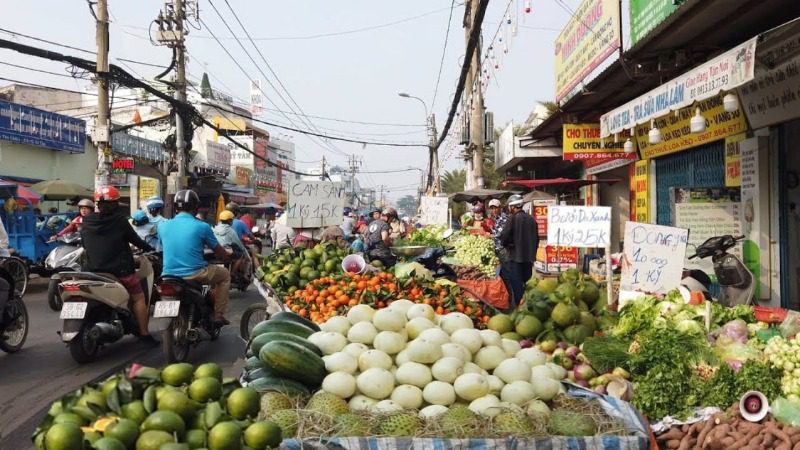 Chợ Xóm Thuốc - một chợ ở Gò Vấp