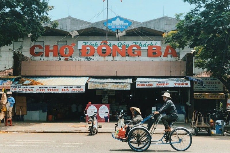 Chợ Đông Ba - chợ ở Huế nổi tiếng nhất