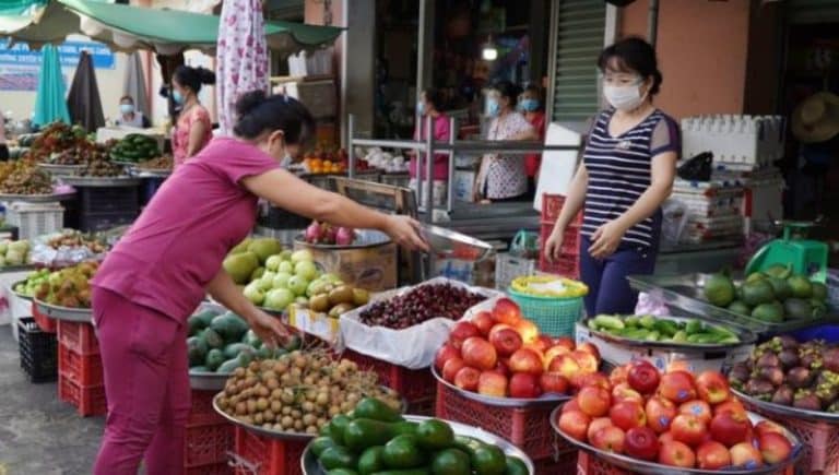 Chợ Cầu Kho tại quận 1
