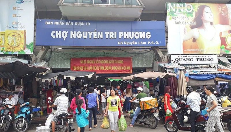Chợ Nguyễn Tri Phương - chợ ở quận 10