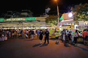 Chợ đêm Kỳ Đài Quang Trung