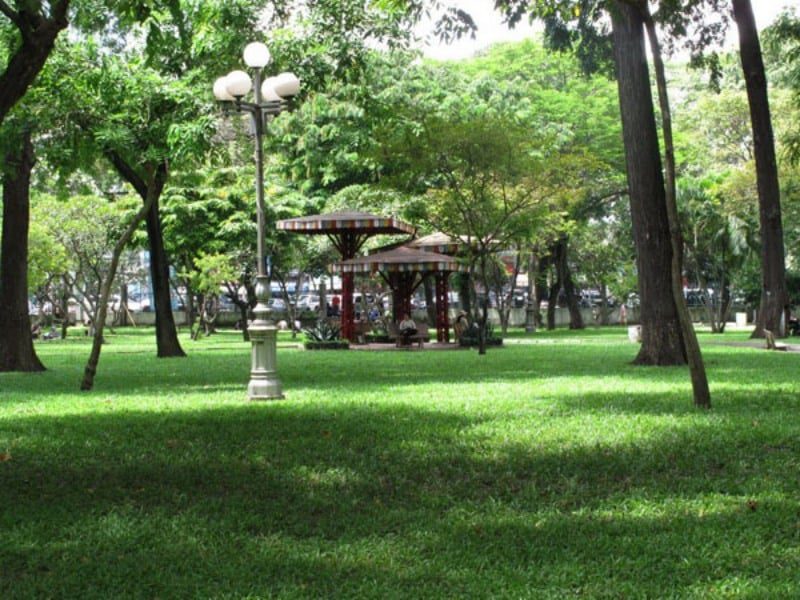 Công viên Lê Văn Tám - công viên ở Sài Gòn vô cùng thoáng đãng