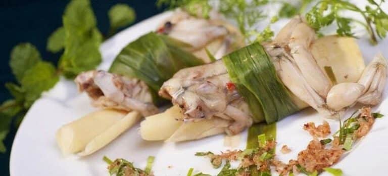 Ngóe ôm măng – Đặc sản Yên Bái không phải ai cũng dám thử