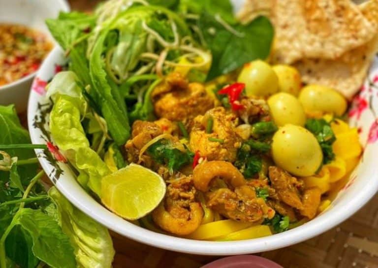 Mì Quảng trộn Anh Út tại HCM cực ngon