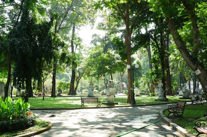 Công viên Tao Đàn -  những nơi có thể hôn nhau ở Sài Gòn 