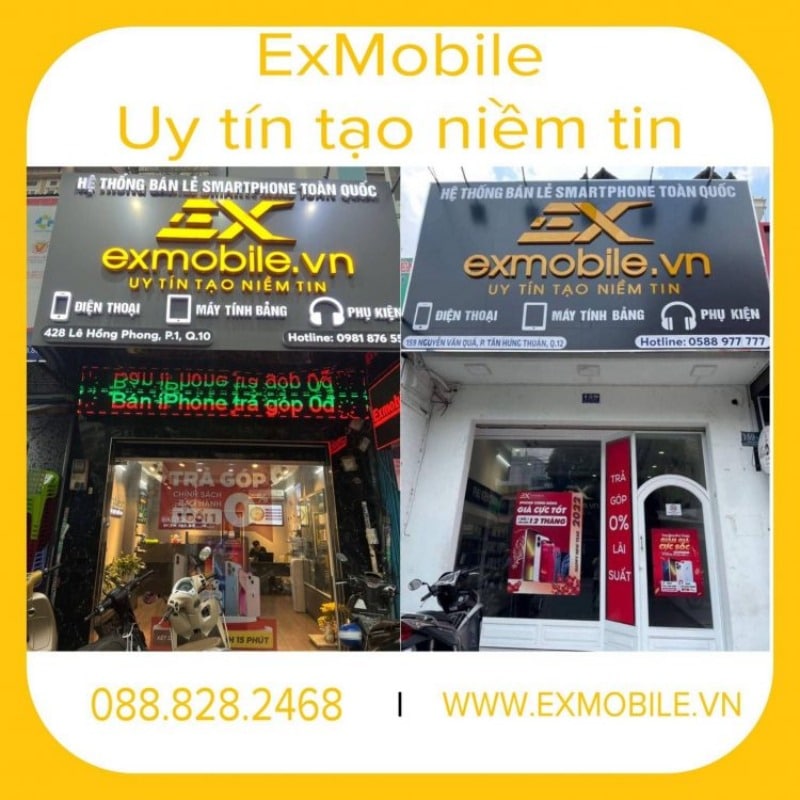 Exmobile – Nơi Bán Iphone Uy Tín Tại Sài Gòn