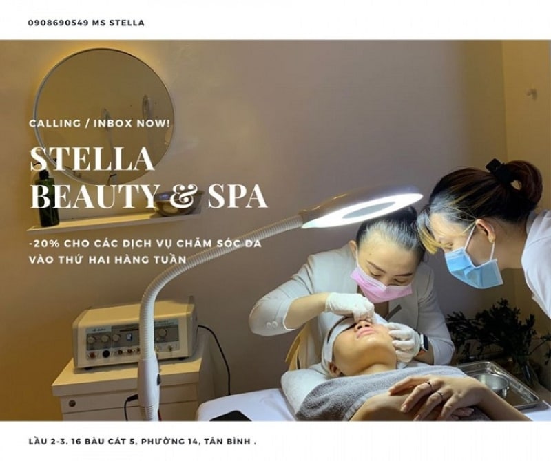 Stella Beauty & Spa – Spa ở quận Tân Bình chất lượng cao