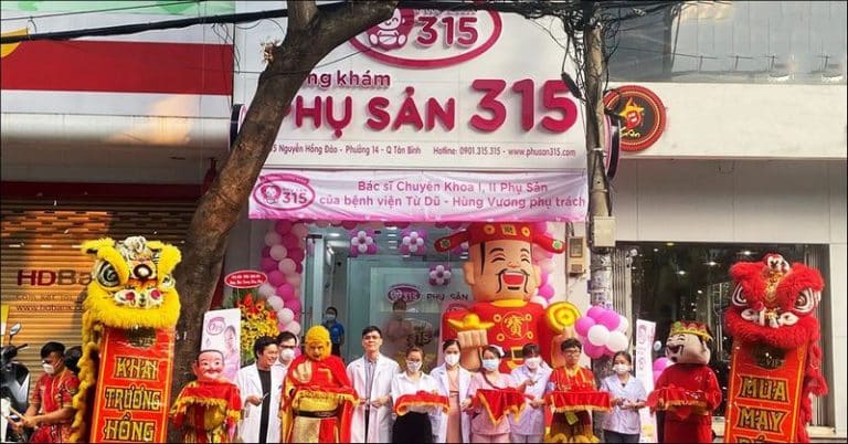 Phòng khám sản phụ khoa ở Bình Tân của 315