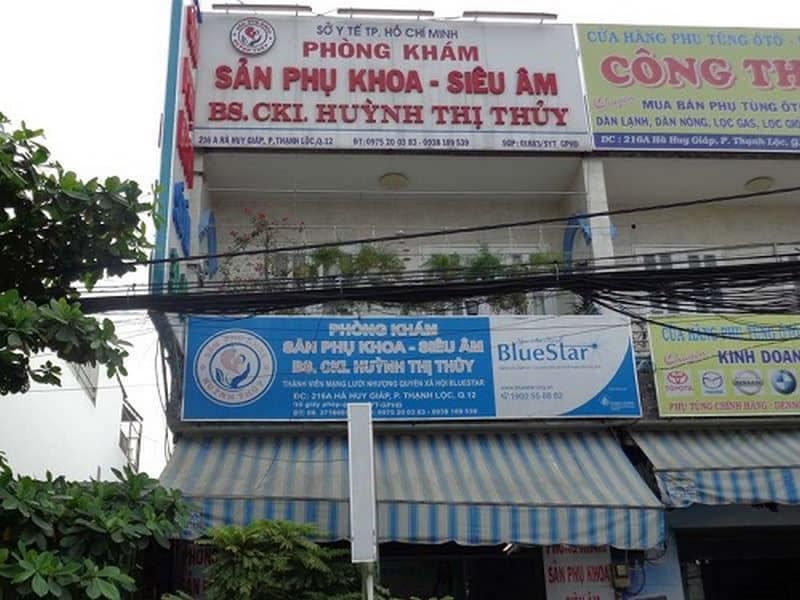 Phòng khám sản phụ khoa ở quận 12 của bác Huỳnh Thị Thủy