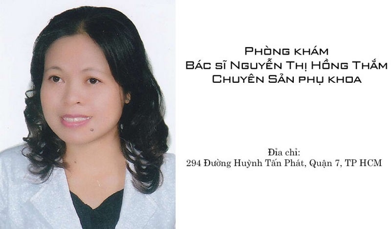 Phòng khám Sản phụ khoa của nội trú. Nguyễn Thị Hồng Thắm