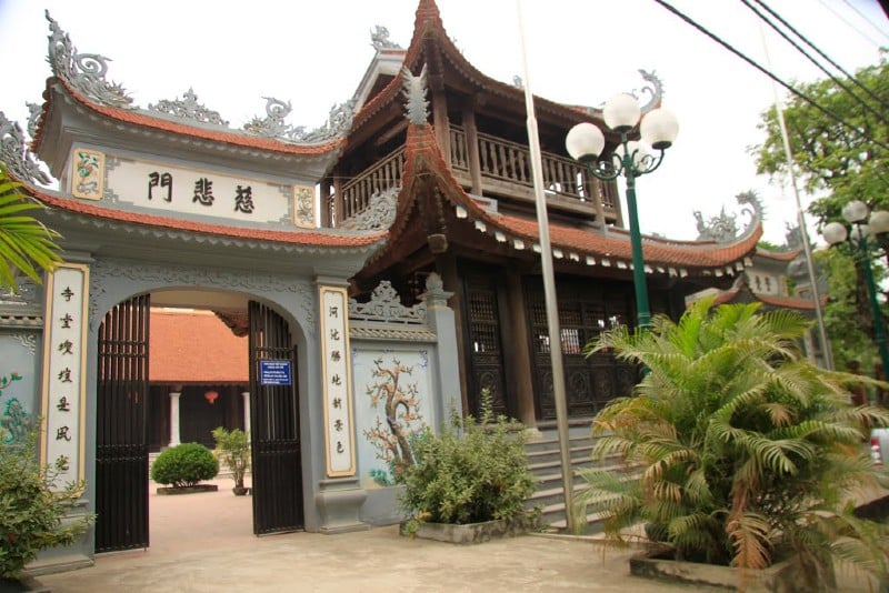 Chùa Hà Trì được xây từ thời Lê Trung Hưng