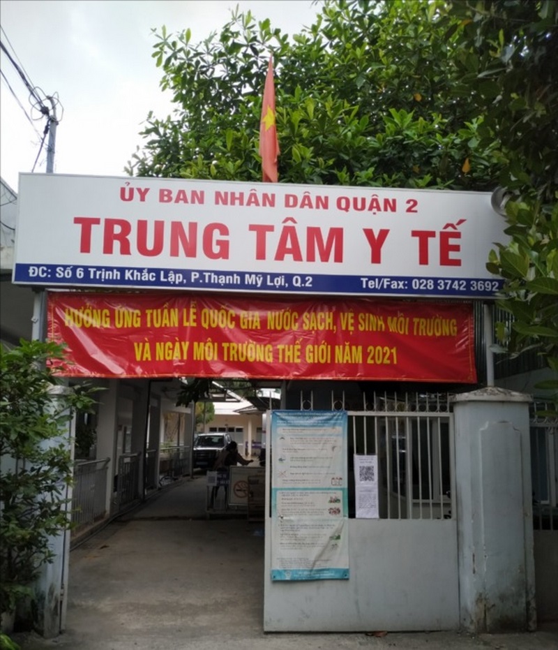 Trung tâm y tế Quận 2, Thành phố Hồ Chí Minh 