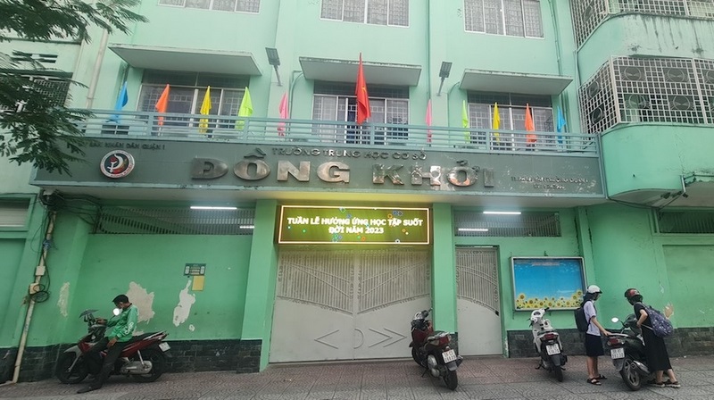 Trường THCS Đồng Khởi tại quận 1