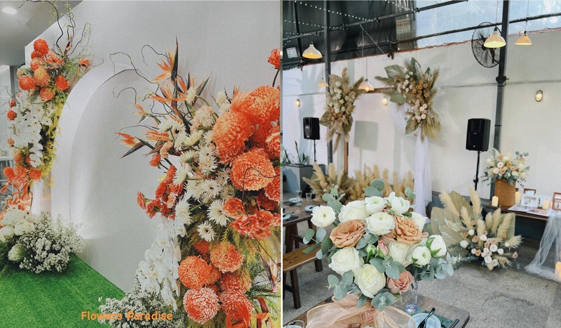 Flowers Paradise – shop hoa ở quận 1 phong cách hiện đại  